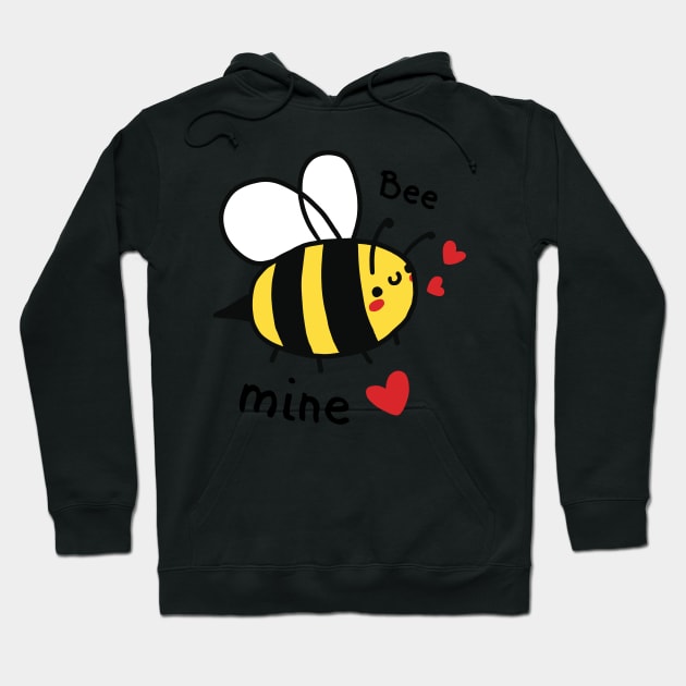 Bee mine Hoodie by Nikamii